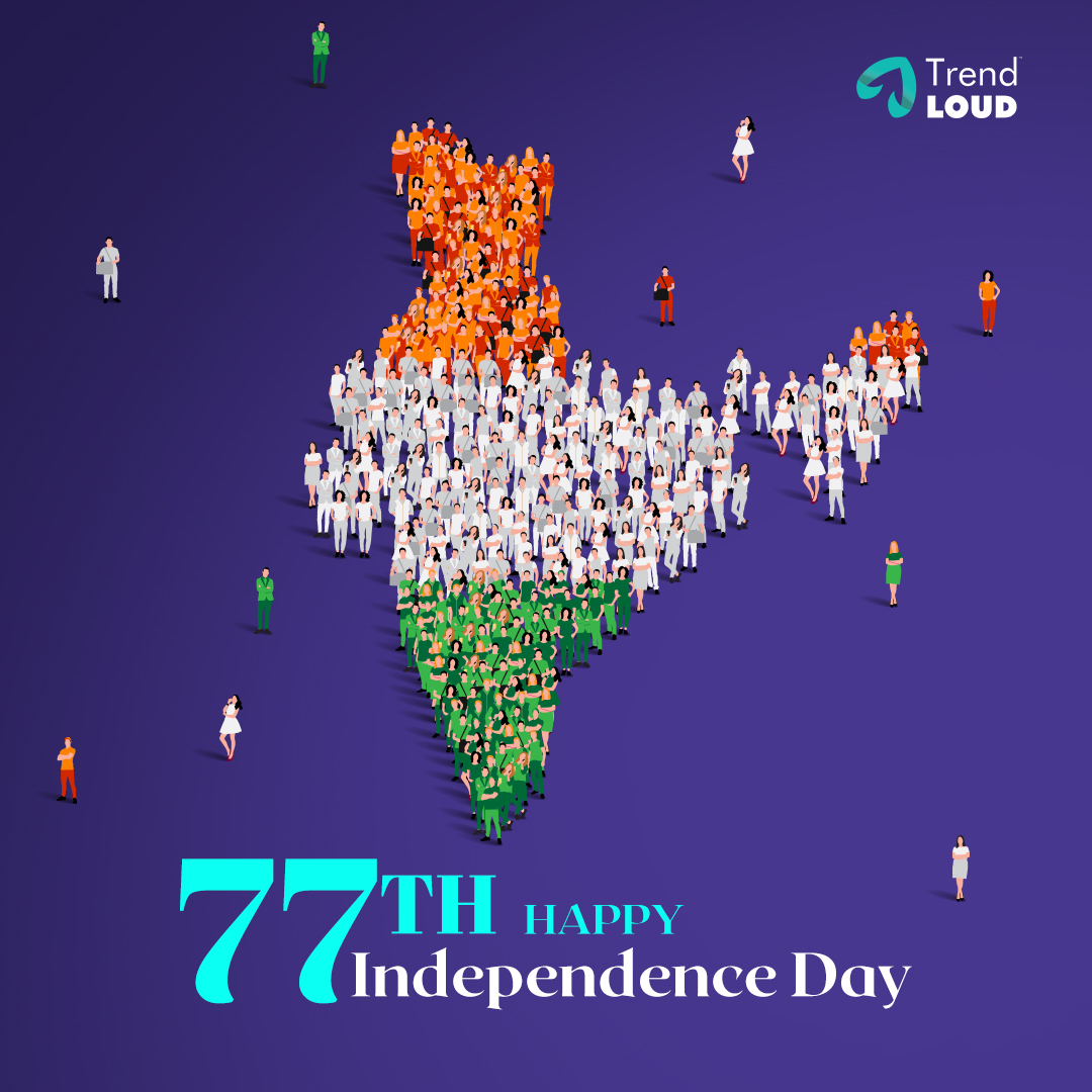 🇮🇳 ✨Let's unite to celebrate our nation's 77th Independence Day! May the diversity, culture, and heritage of India always shine bright. Happy Independence Day🧡🤍💚 #happyindependenceday #independenceday #independencedaywish #trendloud #jaihind