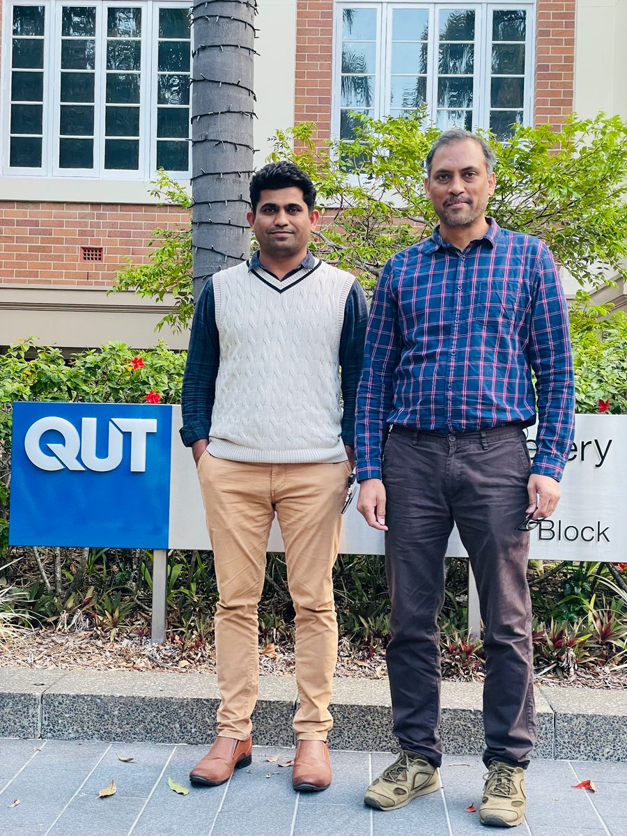 We are excited to host Prof. Sudakar Chandran from @iitmadras, a recognised expert in Energy Storage, Photovoltaics and Magnetic materials as a Visiting Professor here at @QUT through “Institute of Eminence (IoE)' Program. @QUTmaterials.