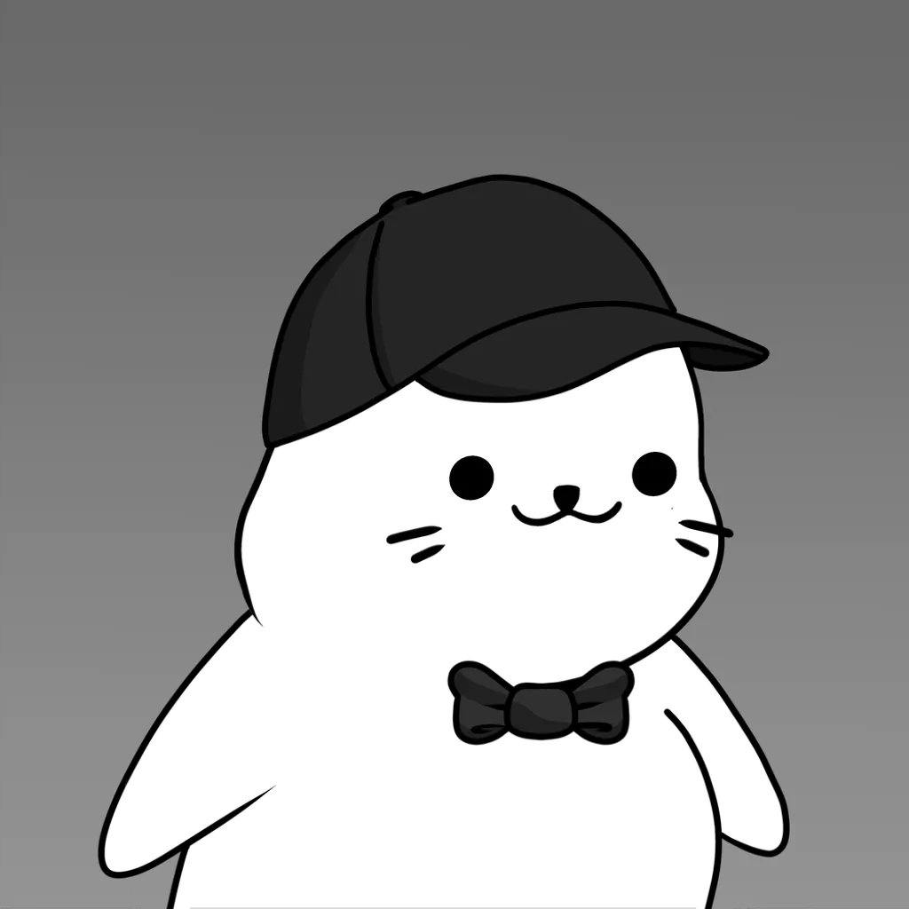 Wickedly 🩵👻 (@wickedlynft) on Twitter photo Do you like my new seal? 👉👈🥺 Do you like my new seal? 👉👈🥺