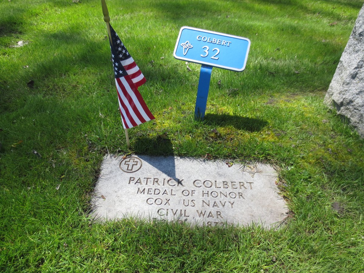 #FamousGraves #MedalofHonorMonday Medal of Honor recipient Civil War US Navy veteran Cox Patrick Colbert at the Mt. Elliott Cemetery in Detroit Michigan

(TNT Images (c) 2022, Photos: Ken Naegele)
#NecroTourist #Cemeteries #Detroit #Michigan #Monday #CivilWar #USNavy