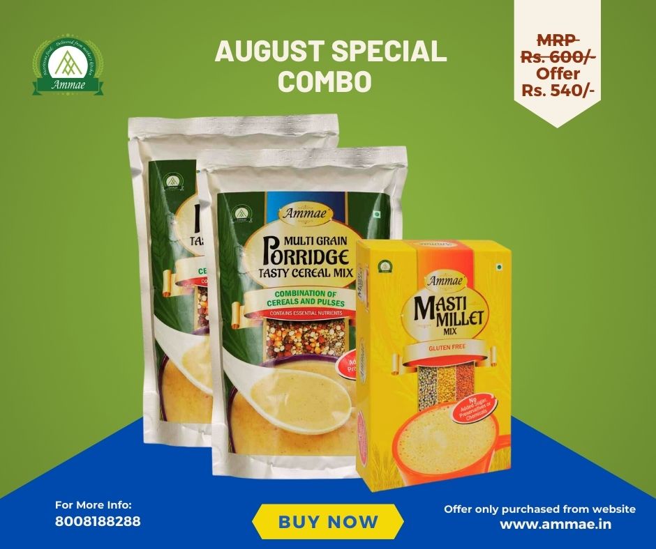 AmmaeProducts's tweet image. #Multigrain #porridge is a nutritious and wholesome dish made from a combination of different grains. It is a popular breakfast option that offers a diverse range of nutrients, making it a healthy and filling meal to start the day.
ammae.in/offers.html?pa…

#offer #offers