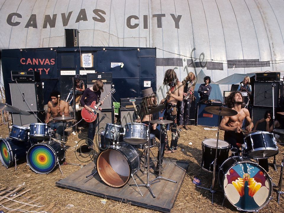 On Aug 27, #Hawkwind played (outside the) Isle Of Wight Festival in 1970