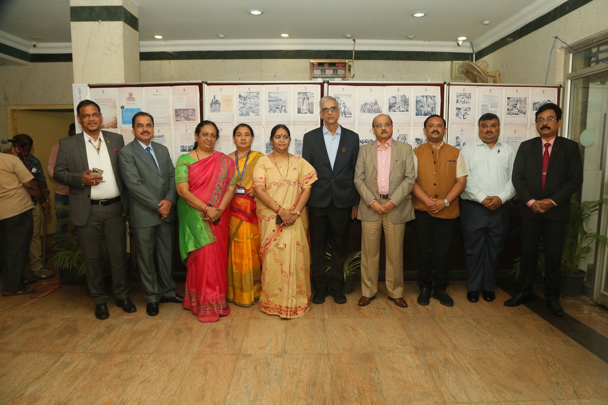 UnitedIndiaInsu's tweet photo. #PartitionHorrorsRemembranceDay  exhibition organized at our Head office on 14th August 2023. The gathering was addressed by our CMD Shri. Satyajit Tripathy along with our Board of Directors &amp; General Managers. @DFS_India @FinMinIndia https://t.co/E1fWoorJuu