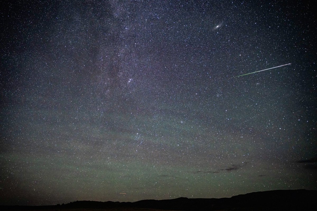 GarbePreston's tweet photo. Last nights show was nothing short of amazing ☄️✨ 8/13/23 E of Camp Verde, AZ
#meteor #MeteorShower #Persides #azwx #astronomy #astrophotography #nightsky https://t.co/2XpV7zuilu