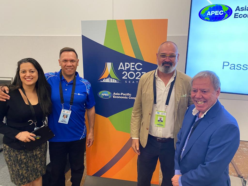 i2i_Global's tweet photo. @wef &amp; @dfat thanks for supporting @i2i_Global to join the Indigenous Trade Dialogue at @APEC SOM3 @APEC_Centre_AU @DarrenGodwell #InclusiveTrade #FairTrade #indigenousbusiness https://t.co/w0vh4oCqif