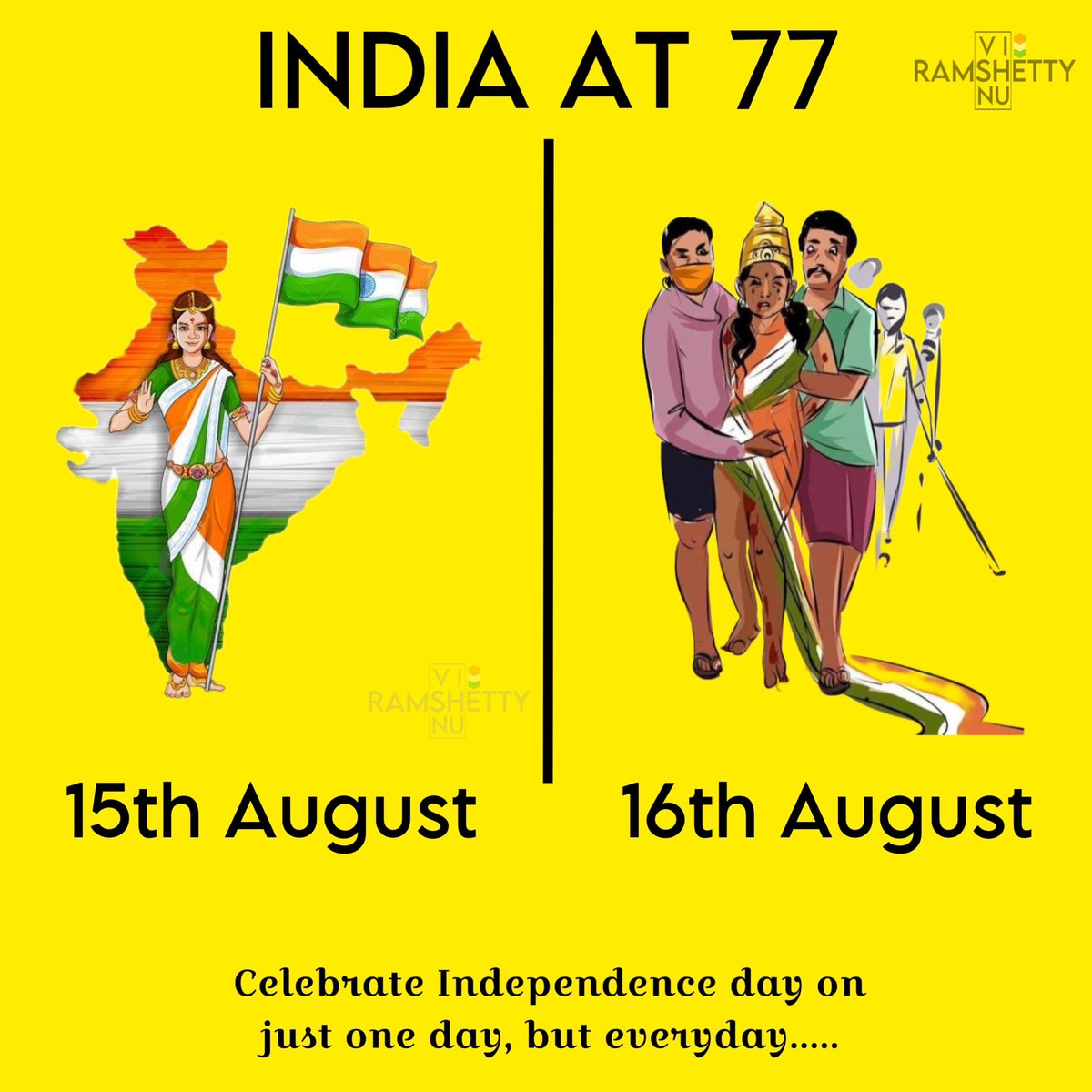 People of RSS & BJP 👇🏽

#IndependenceDay2023 #स्वतंत्रता_दिवस #IndianFlag #JaiHind #तिरंगा_नहीं_चौरंगा #15august2023 #KadamBadhaoIndia #Tricolor #VandeMataram #ProudIndian #जय_हिंद