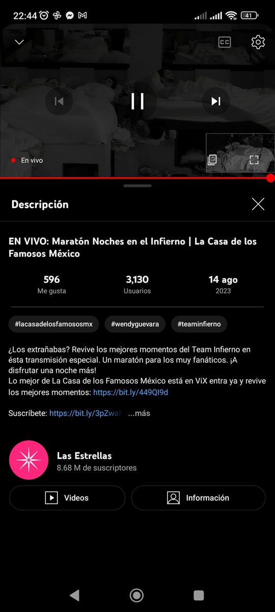 Styless_Angel's tweet image. Corran a ver los mejores momentos en vivo por el canal de YT de  Las estrellas.
youtube.com/live/_qKDPztW0…
#LaCasaDeLosFamososMx