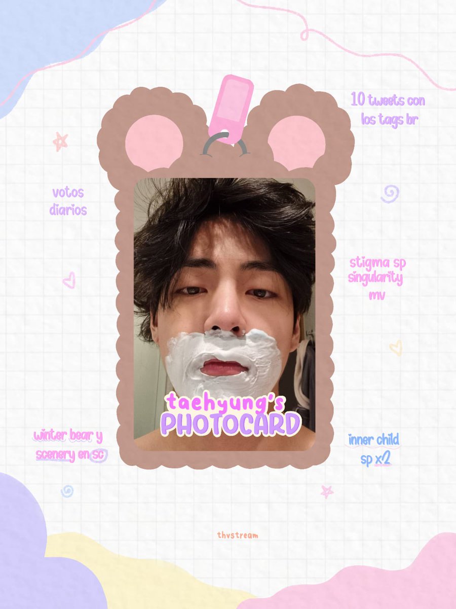jjkcscw's tweet image. — taehyung's photocard
