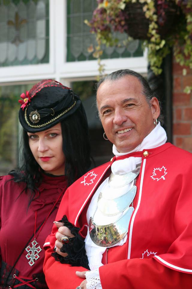 Yesterday in the beautiful community of Hanover, Ontario; my Lady, and I participated in the Ontario Town Criers Annual Provincial Championships. I am happy to say we won First Prize for the most Humourous Cry. Thank you Lady Julia for selling it....lol
