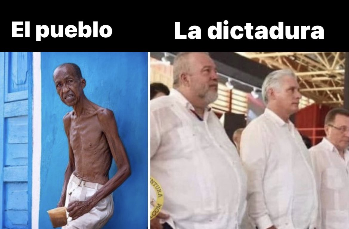 Esta es la imagen del socialismo 👇🏿