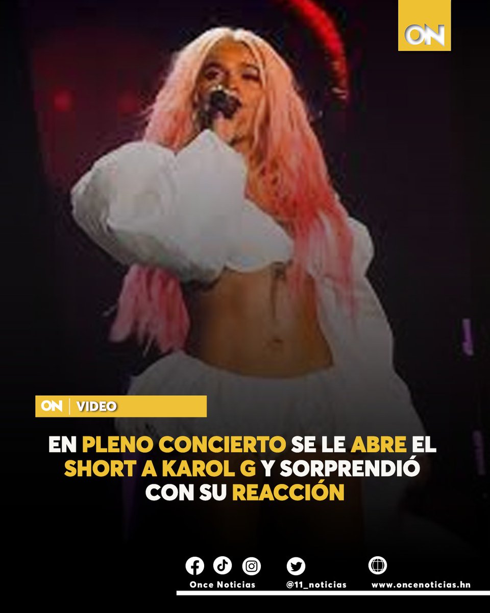 11_Noticias's tweet photo. #VIDEO📹🟡 | La colombiana se presentó en Las Vegas, EUA y en pleno concierto sufrió un percance en su vestuario acaparando toda la atención de sus fans.
Más detalles aquí:
https://t.co/DMxXqBn9kl
#KarloG #concierto #Las vegas #EE.UU https://t.co/BtFXJshNY4