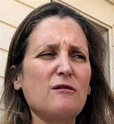 whaateverman's tweet photo. @cafreeland #Canada
#Incompetent
#FinancialWizard
#Nazi https://t.co/y7XBa4xacD