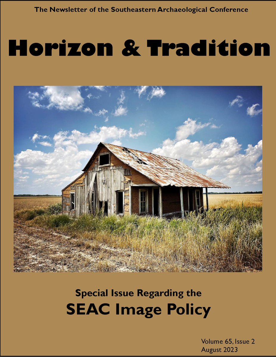 A Special Issue of Horizon &amp; Tradition, regarding the SEAC Image Policy, is out now. Check your email, or access the newsletter directly: lnkd.in/euHifzix

#Archaeology #SEAC