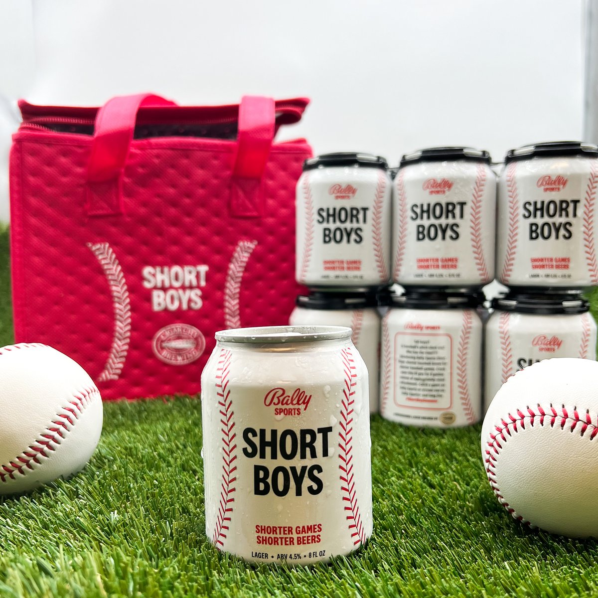 Shorter games need shorter beers. #ShortBoySummer 8 oz lager cans drop August 15th at the Cigar City Brewing taproom only. Purchase two 6 packs and receive a sweet cooler carrier while supplies last!
@BallySports

cigarcitybrewing.com/short-boy-summ…
