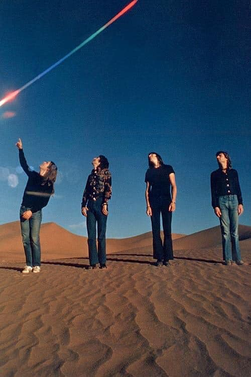Pink Floyd in the Yuma desert, 1974