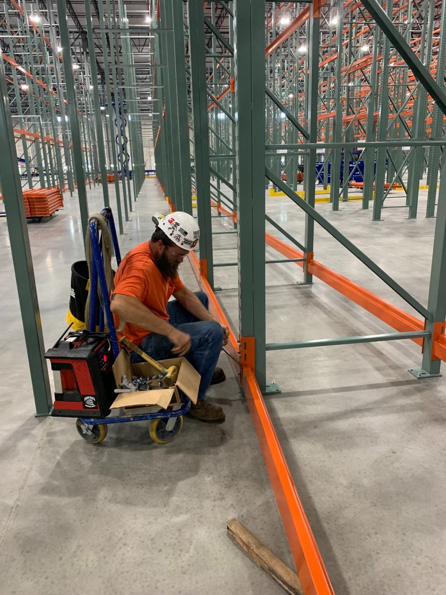 MidAmCarpenters's tweet image. #Local1693 Millwrights are building a racking system at Precision Planting in Morton, IL. There's a big demand in this market and Union Carpenters &amp;amp; Millwrights are the best trained and most productive workforce available to answer the call.
#UnionStrong #Millwrights
