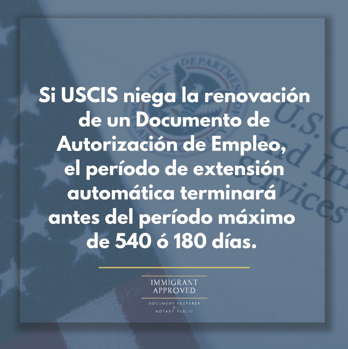 InmigranteA1's tweet photo. #uscis #immigrantapproved #inmigranteaprobado #EAD #permisodetrabajo https://t.co/AKBRypvJeu