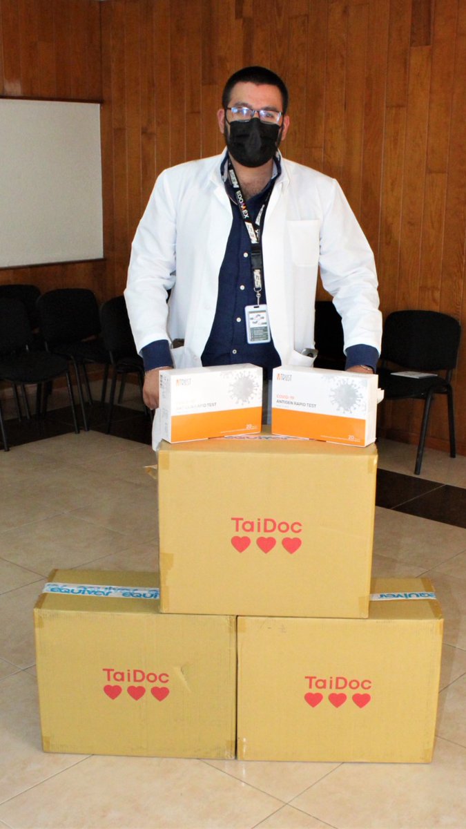 SuMrXTransforMr's tweet photo. Agradecemos la labor altruista de #LabcareDiagnostika  por contribuir con la donación de pruebas rápidas de antígeno #COVID19  para una detección oportuna en la población mexiquense que acude a recibir atención médica a las unidades médicas del ISEM e IMIEM 🤍 https://t.co/OIqwHY6GOZ