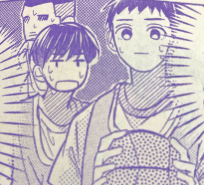 中身の漫画は一色刷りで鮮やかなラベンダー色です!!実物の色味本当に綺麗なので是非会場で見てください🙌🙌 