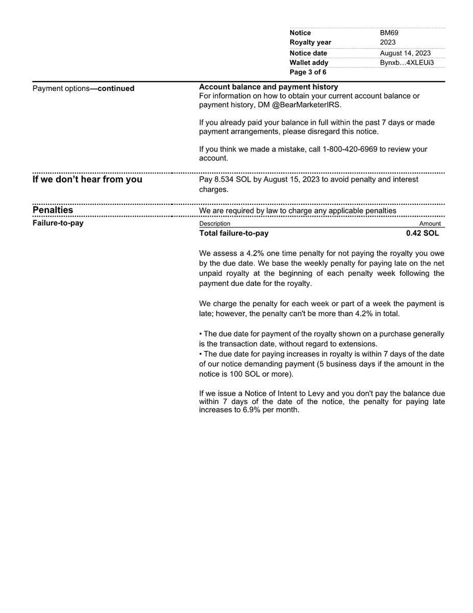 Bear Marketer IRS tweet media
