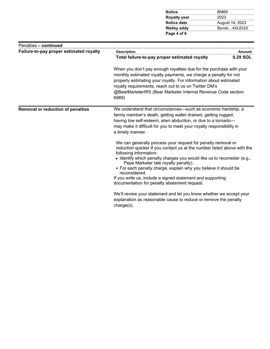 Bear Marketer IRS tweet media