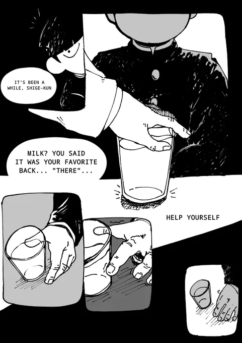 [Drawing angsty stuff practice] 
Milk 