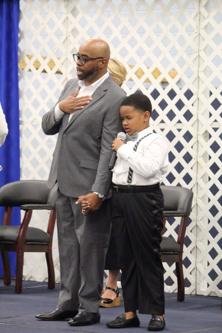 I think this is my favorite ❤️ moment from <a href="/BCoSchools/">Bertie Co. Schools</a> Convocation today! My  guy Jaxson standing with me &amp; leading the #Pledge. This is why we #GetInTheWay <a href="/bulluckl/">Linda Bulluck</a> @CTruittNCDPI <a href="/castickney/">Dr. Catherine A. Stickney</a> <a href="/seh0818/">Steven E. Howard</a> <a href="/ncsupers/">Jack Hoke</a> <a href="/TabariWallace/">Tabari Wallace</a> <a href="/NERESANews/">NERESA News</a>