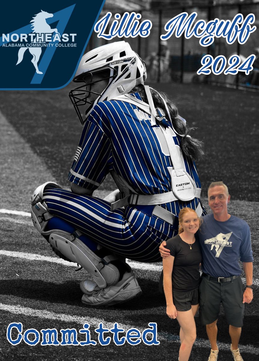 Our Lillie Mcguff has decided to continue her softball career at Northeast Alabama Community College with <a href="/JoeGuth08812179/">Joe Guthrie</a>.  Proud of you Lillie!!!!
