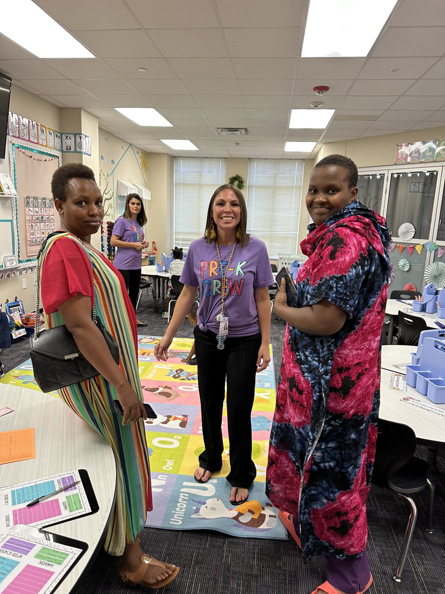 Meet the Teacher was a BLAST 🌟 We are so ready to launch 🚀 into the new school year with all of you! See you Wednesday! 💜 #aimhigh