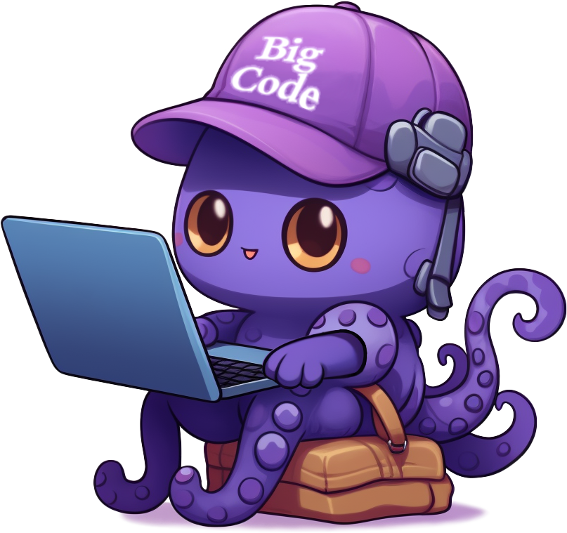 How to instruction tune Code LLMs w/o #GPT4 data? Releasing 🐙🤖OctoCoder & OctoGeeX: 46.2 on HumanEval🌟SoTA🌟of commercial LLMs 🐙📚CommitPack: 4TB of Git Commits 🐙🎒HumanEvalPack: HumanEval extended to 3 tasks & 6 lang 📜arxiv.org/abs/2308.07124 💻github.com/bigcode-projec… 1/9