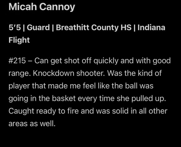 had an amazing experience at prep hoops!