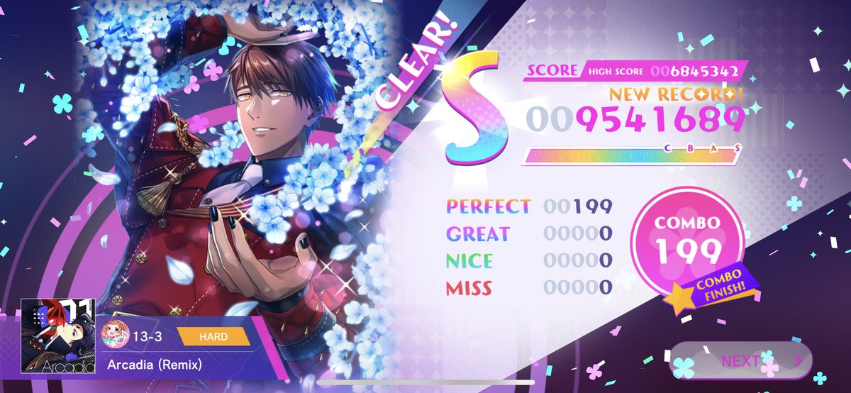 I legally have to get a perfect combo when arcadia comes on it’s just mandatory from me