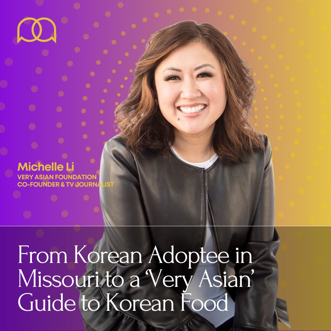 🥟Episode 66🍢@MichelleLiTV of @theveryasianfdn joins us to talk about her experience growing up in Missouri as a Korean adoptee and the children's book she authored - A #VeryAsian Guide to #Korean Food🥟Listen: proudly-asian.com/episodes/miche… #ProudlyAsianPodcast #ProudlyAsianFoodMonth