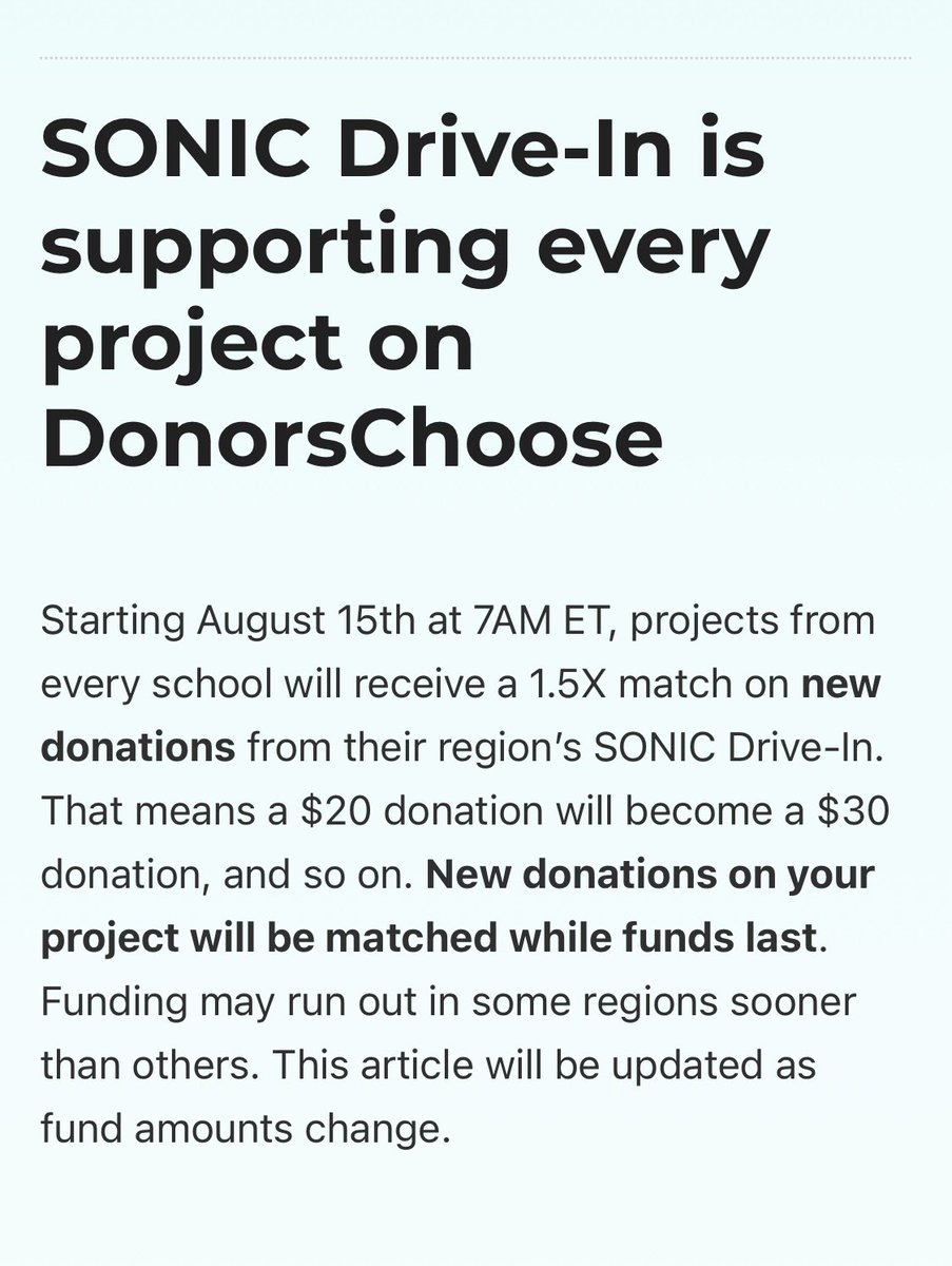 Kindness Rocks DonorsChoose Giving Page tweet media