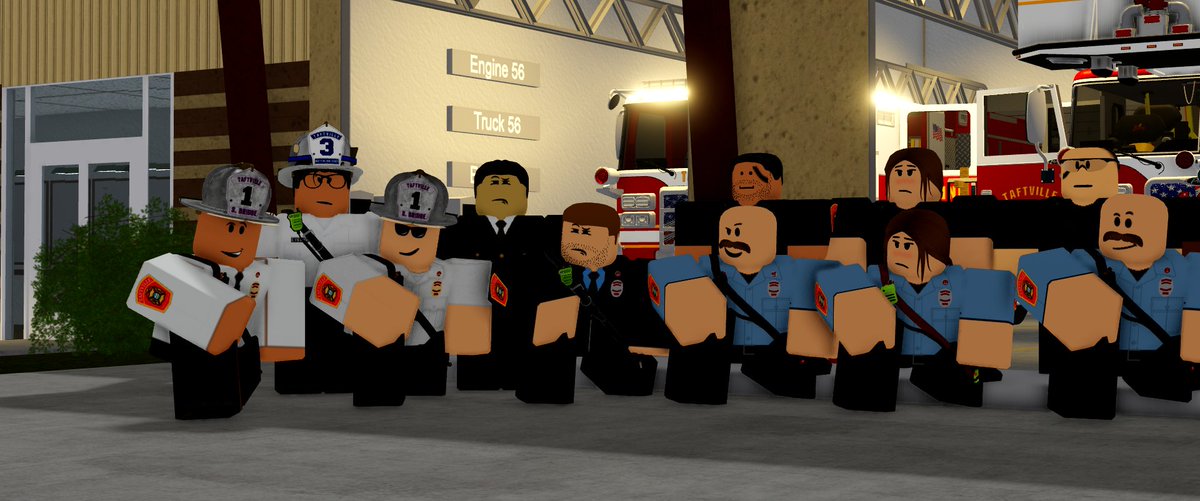 CFD_RBLX's tweet image. The Chicago Fire Department headed to Taftville, Colorado and visited Firehouse 56 and spent the shift with the team. learning a few new skills seeing how they work together. Credit to those who took the photos from the department. #RobloxChicago #Taftville #Roblox