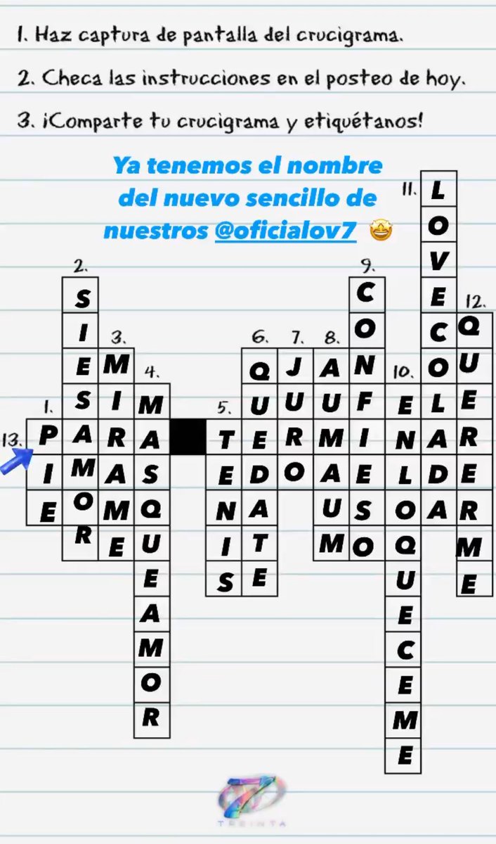 🤩 Ya descubrimos el nombre del último sencillo de nuestros <a href="/ov7oficial/">OV7</a> 🫶🏽