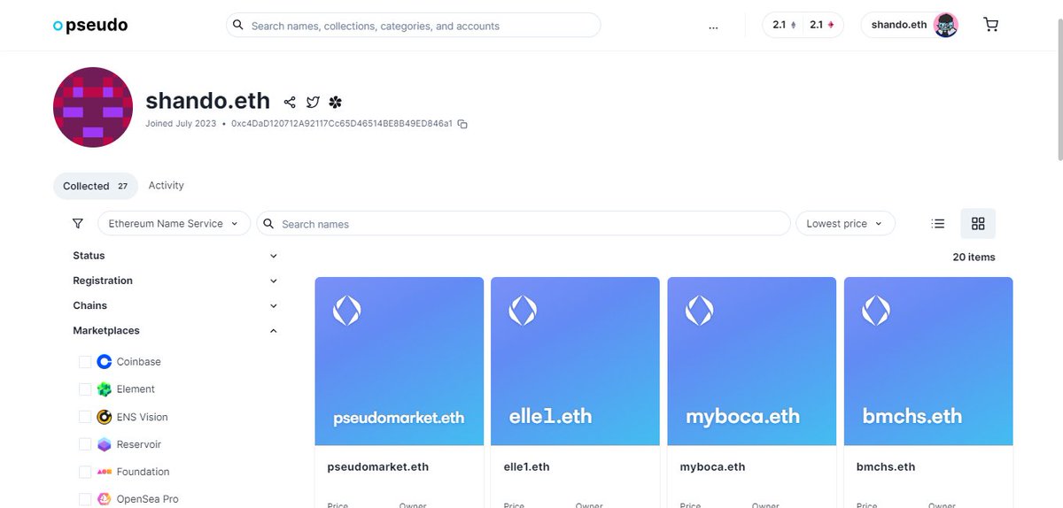 account page is coming together nicely 🫡