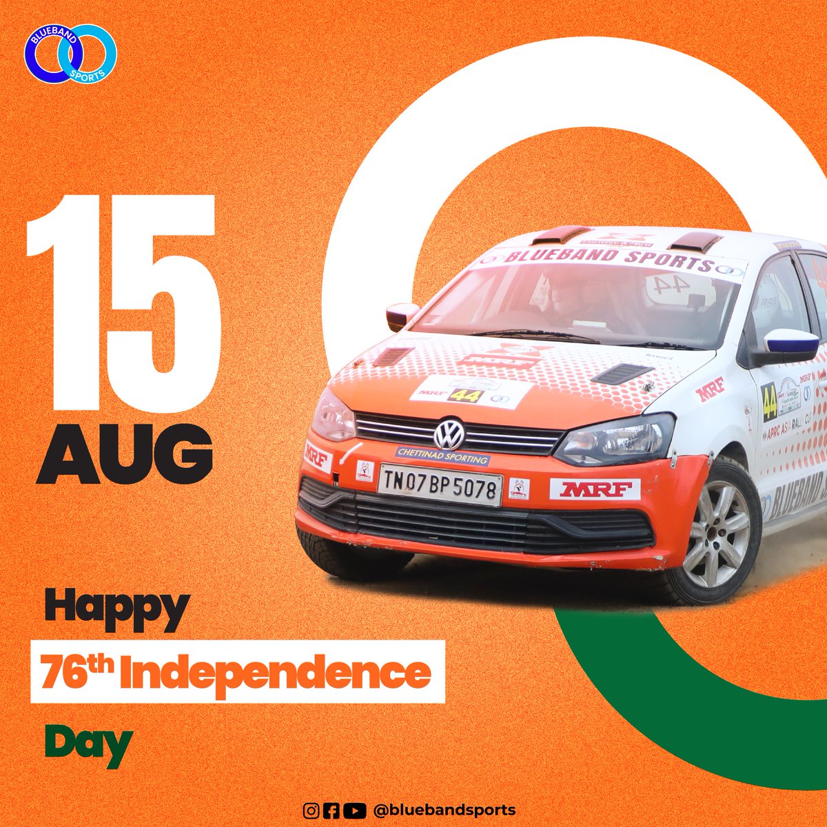May the colors of our flag always remind us of the sacrifices that have been made and the unity that binds us.

Happy 76th Independence Day! 🧡🤍💚

#bluebandsports #independenceday #independenceday2023 #independencedayindia #76thindependenceday #15august #jaihind #nation #india