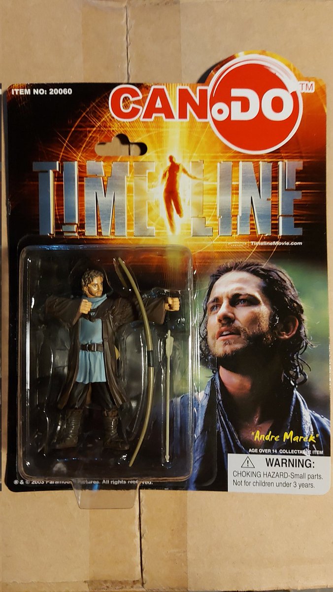 mkking7's tweet photo. Definitely a favourite unexpected dollar store find. #timelinemovie #andremarek #gerardbutler #dollarstorefind https://t.co/Hg7918tqIV