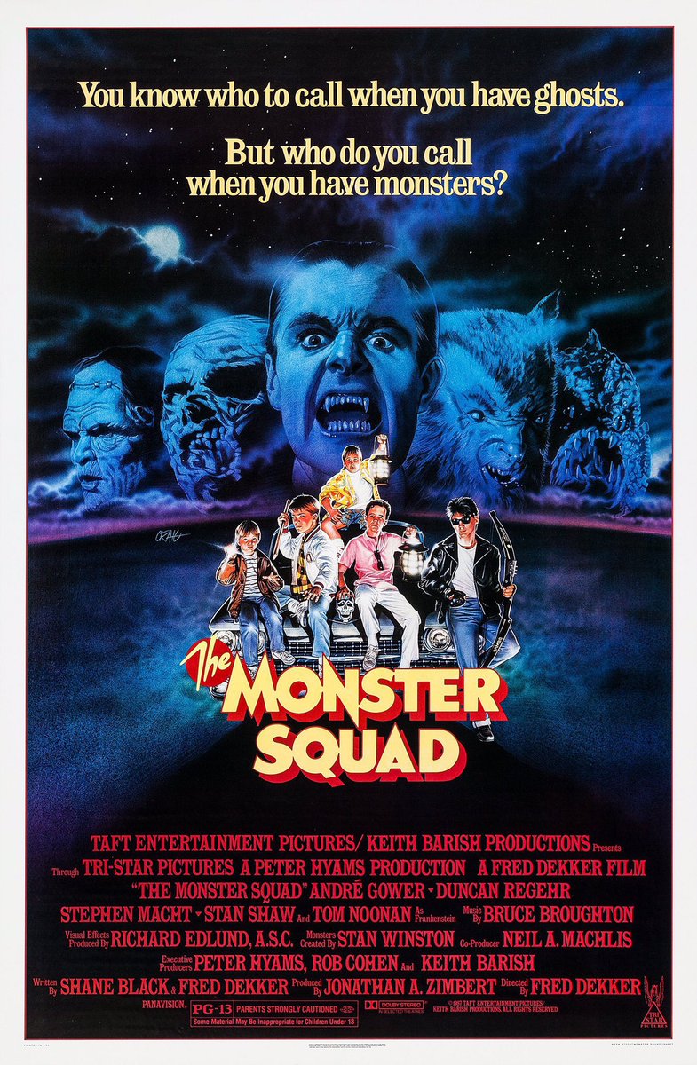 FilmNewsNos's tweet photo. 🎬MOVIE HISTORY: 36 years ago today, August 14, 1987, the movie ‘The Monster Squad’ opened in theaters!

#AndreGower #RobbyKiger #BrentChalem #RyanLambert #MichaelFaustino #AshleyBank #DuncanRegehr #TomNoonan #CarlThibault #JonGries #StephenMacht #JasonHervey #JackGwillim https://t.co/BK1beg4dzR