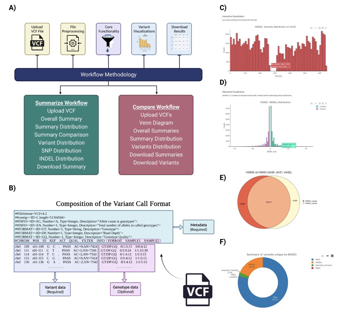 Himanshu_IITM's tweet photo. Venkatesh @IBSE_IITM @rbc_dsai_iitm has developed this offline &amp; online interface allowing everyone to visualise &amp; compare variants in VCF files. Using GUI one can visualise variant distribution across chromosomes. The tool doesn’t need any coding expertise &amp; is freely available. https://t.co/PmLFh6SR8P