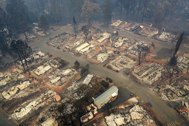 Trump said the Maui fire never would’ve happened if he was president...

reminder that He was president when the Camp Fire (the deadliest + most destructive wildfire in California's history + the most expensive natural disaster in the world) occurred in 2018. #TrumpFail #ETTD