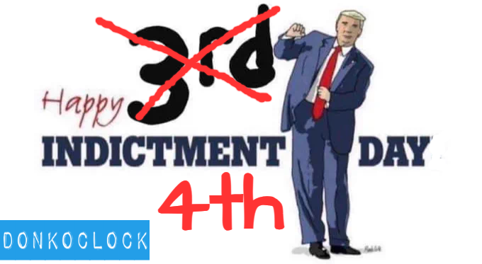 donkoclock's tweet photo. Major Breaking - The Grand Jury in Fulton County has voted to indict Donald Trump on election interference. 

Judge McBurney just signed off on 10 Indictments and returned them to the clerk. 

No further details have been released, the documents will be unsealed soon. Stay Tuned
