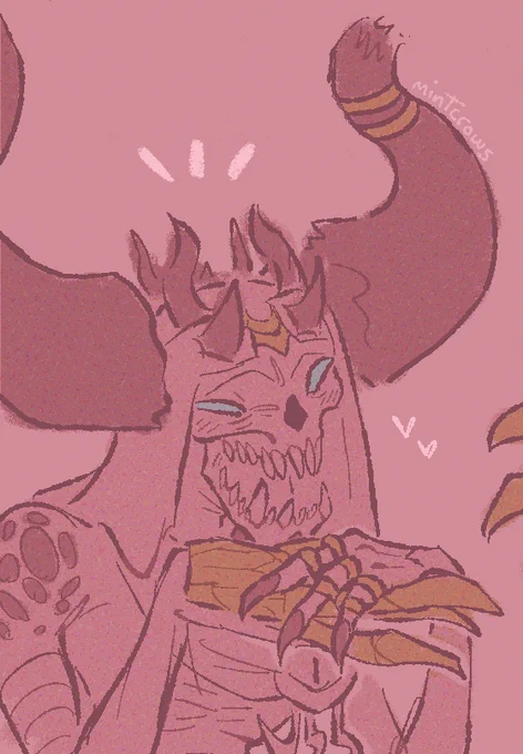 demon merchants doodles  [#darksiders #darksidersgenesis]