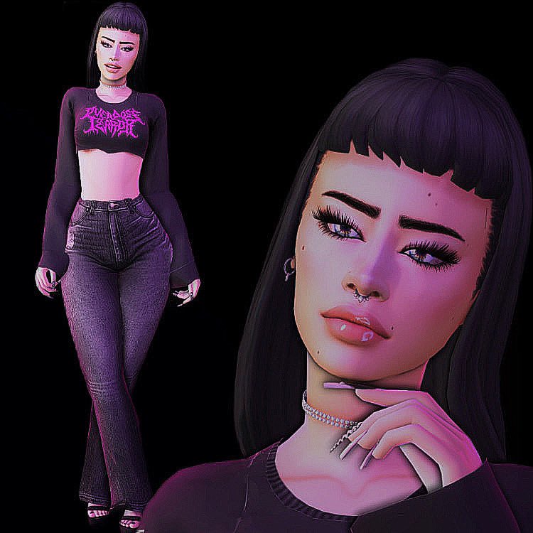 simlowx's tweet image. DEE 🤍#sims4cc #sims4cas #sims4