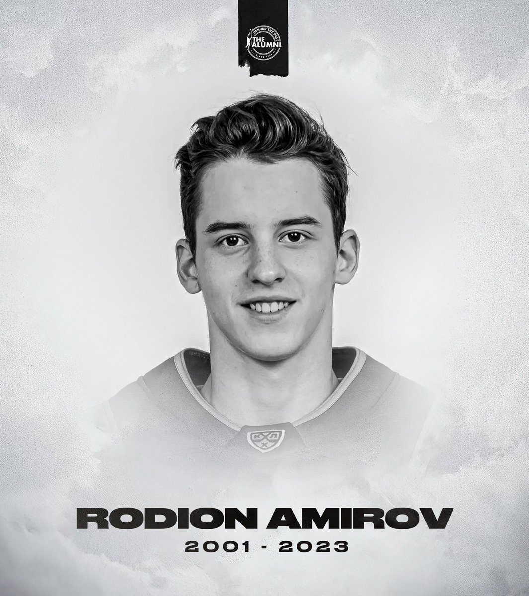 The NHL Alumni Association is devastated to learn that <a href="/MapleLeafs/">Toronto Maple Leafs</a> prospect, Rodion Amirov, has passed away at the age of 21 after a courageous battle with brain cancer.

Rodion was drafted 15th overall by Toronto in the 2020 <a href="/NHL/">NHL</a> Entry Draft. His energy, love for hockey, and