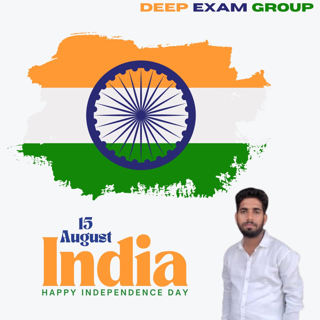 Pardeep91156152's tweet photo. हमारे यूट्यूब चैनल #deepexamgroup की तरफ से सभी देशवासियों को स्वतंत्रता दिवस की बहुत-बहुत शुभकामनाएं। जय हिन्द 
#Independenceday #15august #india #jaihind #भारत #deepexamgroup https://t.co/v5vF4WZ15r