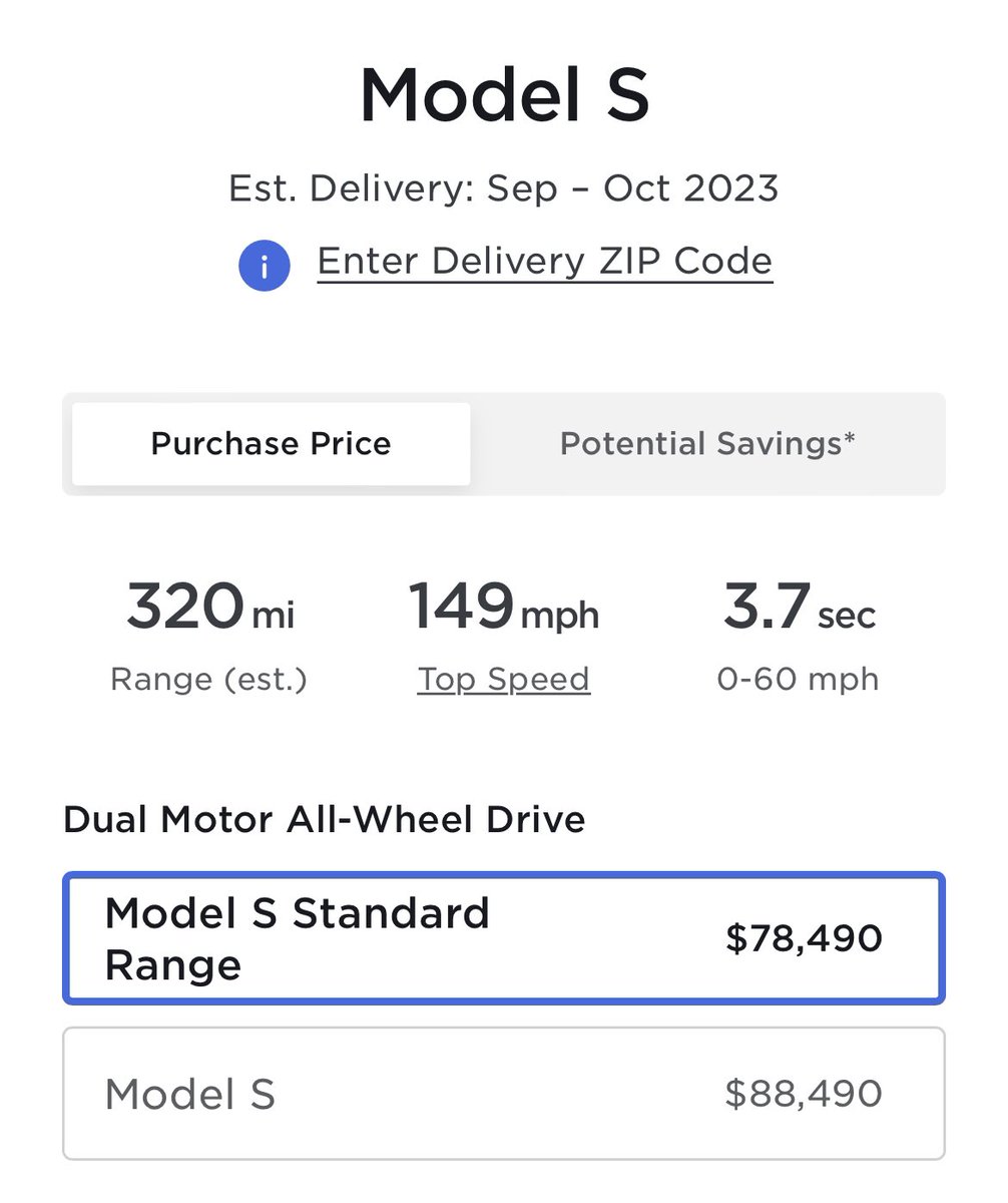 $TSLA
BREAKING: Tesla Launches Model S/X Standard!