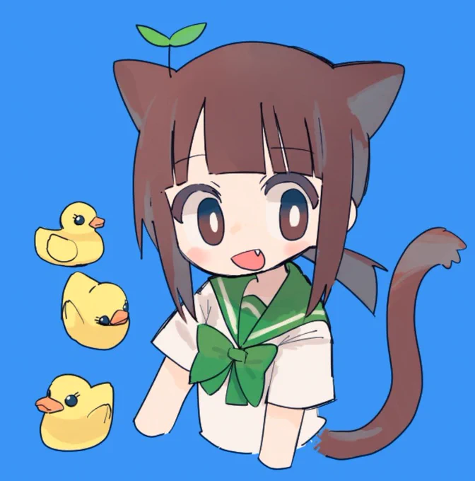 オリキャラちゃん落書き