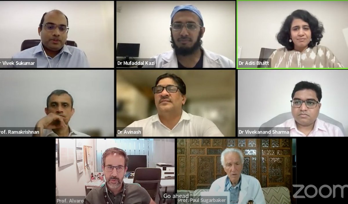 MufaddalKazi's tweet photo. Pleasure to moderate sessions on Prophylactic HIPEC by @alarjosan #HIPECT4 & incidental PM from #CRC in the @indepso @PSOGI_EC webinar. Insightful commentaries by Profs. @PSugarbaker , Saklani, & Ramkrishnan.
Organized by @writeslkpushkin & looking forward to future series https://t.co/sLM5Z61U93